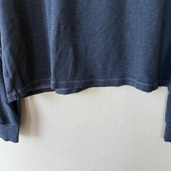 Sundry Size S pullover cropped lite sweater bluish gray - Picture 4 of 9